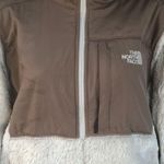 The North Face  white/brown fleece sweater for women Photo 0