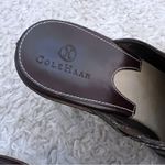 Cole Haan Slip On Heel Mule clogs Sandals Buckle shoes Womens SZ 7 Brown Photo 5