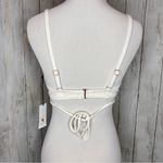 Shade & Shore  Triangle Strappy Ribbed Bikini Top Photo 6