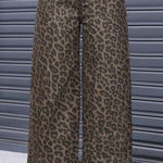 SheIn Leopard Print Jeans Photo 0
