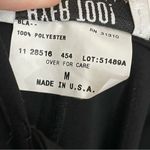 Vintage Y2K Byer Too Dress Maxi Floral Square High Neck Spaghetti Straps Black Size M Photo 10