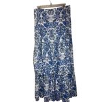 Anna Cate Amelia Midi Maxi Skirt in Bright Royal Sz. S Blue Photo 4