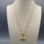 Vivienne Westwood  Gold and White Necklace Photo 5