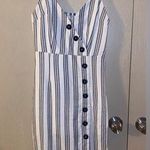 Forever 21  Contemporary Spaghetti Strap V-neck Midi Dress - size small Photo 0
