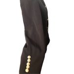 Infinity Store black dressy blazer with gold accent buttons with infinity symbol Size undefined Photo 2