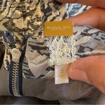 Rachel Roy Evening Dress Party Wedding Metallic Silver Zipper Chain Jeweled 2 Photo 6