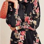 MISA Los Angeles Misa Iyana Floral Tie-Neck Smocked Waist Mini Dress XS Photo 0