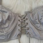 Urban Outfitters UO  Out from Under Silver Bra Size XL Photo 4