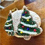 Handmade Caribbean Christmas Tree Earrings  Beaded Ornaments Island Vacat… Photo 9