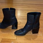 Via Spiga  Black Leather Booties Photo 0