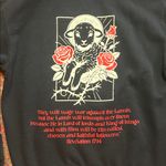 NWT IMPACT CLOTHING JESUS KING OF HEARTS STREETWEAR HOODIE Black Size M Photo 6