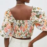 Faithfull the Brand Anthropologie +  Pietra May Linen Crop Top Photo 3