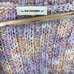 ee:some We:some Multicolor Knit Sweater CottageCore Pastel Fairy Cardigan Women’s Size L Photo 2