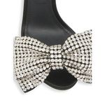 Dolce & Gabbana Keira Bow Sandal in Nero & Crystal 37 With Box womens High Heels Photo 4