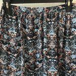 Outerknown  Blue Pink Orange Tiered Maxi Skirt Side Zip Size Small / 26 Waist Photo 3