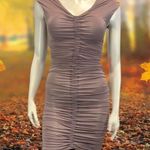 ASOS  Ruched Front Back Mini Dress Sz 2- FLAWED Photo 6