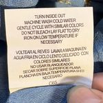 NWT FIG & FLOWER All Over Embroidered Button Front Lightweight Top Blue Sz L 💚 Size L Photo 9