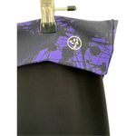 Zumba Cropped Athletic Pants With Fold Over Waist Black Size XL Photo 1