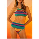 Farm Rio  Bruna's Stripes Bikini Set Photo 1