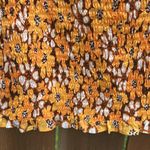 Faithfull the Brand Faithful The Brand Terre Mer One Shoulder Floral Orange Mini Dress Size 4 NWT Photo 10