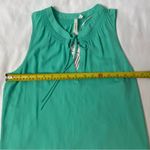 Bellatrix Tie Front Sleeveless S Corporate Siren Casual Dopamine Coconut Girl Green Photo 5