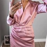 ZARA Blogger’s Fav| NWT Satin Effect Dress Photo 0