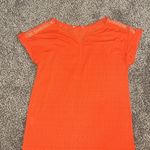 Girls Orange Short Sleeved Shirt Photo 0