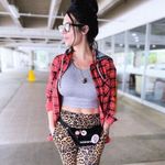 Celestial Bodiez CB Collective Riot Tank Gray Crop Tank Top / Sports Bra Medium Photo 1