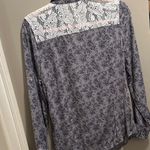 About A Girl Floral Lace Back Shirt medium Photo 3