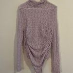 Tops Free People Day N Night Lace Bodysuit In Lilac Photo 1