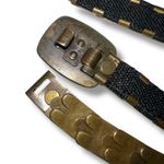 Boutique Vintage Womens Scale Serpentine Belt Stretchy Bronze Retro Fashion Statement Photo 2