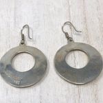 Sterling Silver TAXCO Mod 1960s-style  hoop earrings, 18.6g Photo 10