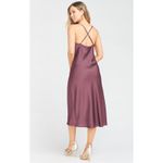 Show Me Your Mumu Verona Cowl Dress Dusty Plum Luxe Satin XL NWT Photo 6