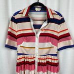 Kate Spade  New York Spice Things Up Berber Stripe Shirt Dress Sz.4 Photo 5