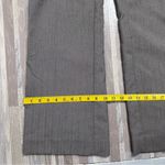 Worthington  Curvy Fit Trousers in Brown Herringbone Pattern Size 10 Petite Photo 1