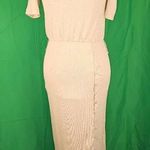 Lovers + Friends NWT Womens Tan Eden Midi Dress Small NO BELT Photo 0