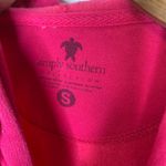 Simply Southern  Hot Pink Hoodie Sweatshirt Sz Small Photo 4