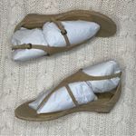 Splendid  Women's Brooklyn V-Strap Wedge Thong Sandal in Mushroom Photo 1