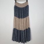 Natural Life  Ditsy Floral Maxi Skirt Boho Patchwork Cottagecore Size Medium Photo 2