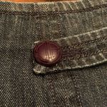 Lilly Pulitzer  Denim Skirt Women’s 6 Blue Buttons Photo 1