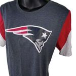 Nike New England Patriots The Tee NFL Team Apparel Women’s L Heather Navy Photo 2