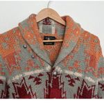 RRL Ralph Lauren Hand Knit Ranch Cardigan Sweater Aztec Gray Women's Size S 2 Photo 1