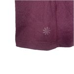 Athleta Limitless Short Sleeve Tee Burgundy Athletic Size Small Athletic Women’s Photo 1