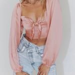 Princess Polly ESTEE TOP PINK size 8 nwot Photo 1