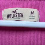 Hollister  Y2k Medium Pink Henley Stretch ButtonUp Top layering preppy Photo 7