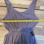 Lush Clothing Lush Grey Draped Tank Dress w/Side Cut Outs S Photo 2