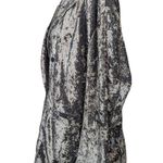 Treasure & Bond Double Breasted Crushed Velvet Blazer Gray Size 2X Photo 3