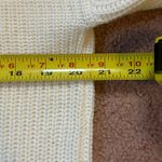 XS One Grey Day 50% Merino Wool Pull Over Quarter Zip Oversized Winter Holiday White Photo 5