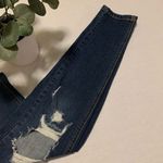 Wild Fable High Rise Skinny Dark‎ Wash Distressed Denim Jeans, Trendy Size 8 # Blue Photo 12