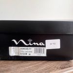 Nina Dorcas Steel Luna Shine Women's Platform Sandal Size 9.5 #B1409 Photo 1